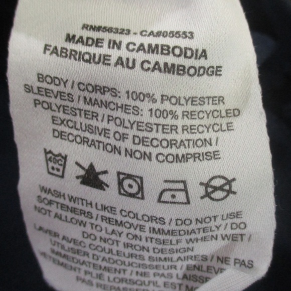 Trine University Nike Sweatshirt Mens XL Navy Dri-Fit Academy Pro 1/4 Zip Soccer - Picture 8 of 9